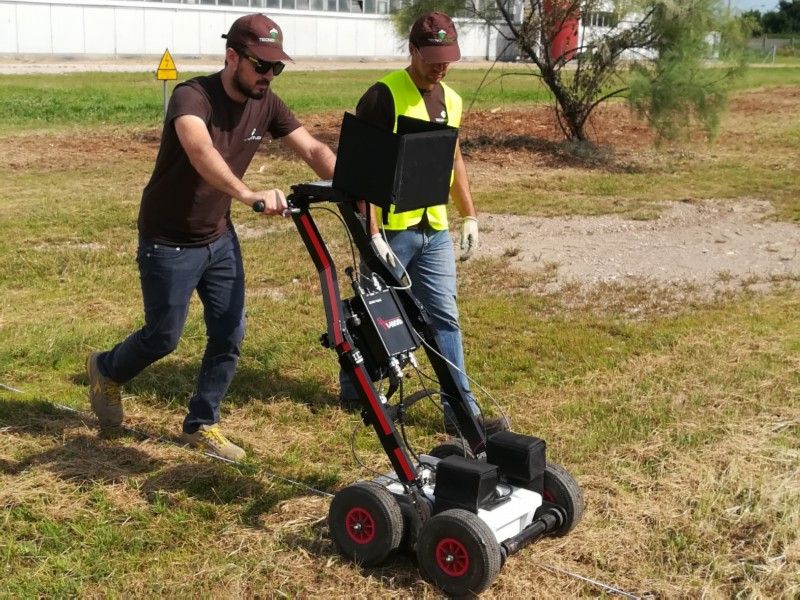 Ground-penetrating radar survey for Edison S.p.A.