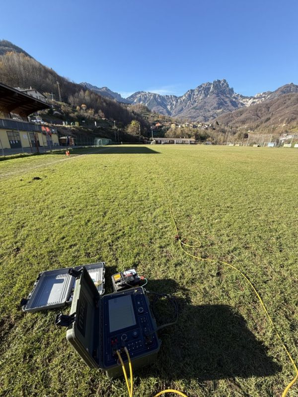 Geoelectric survey in Recoaro Terme