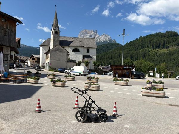 Ground-penetrating radar investigation